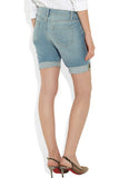 Le Garcon distressed Bermuda shorts